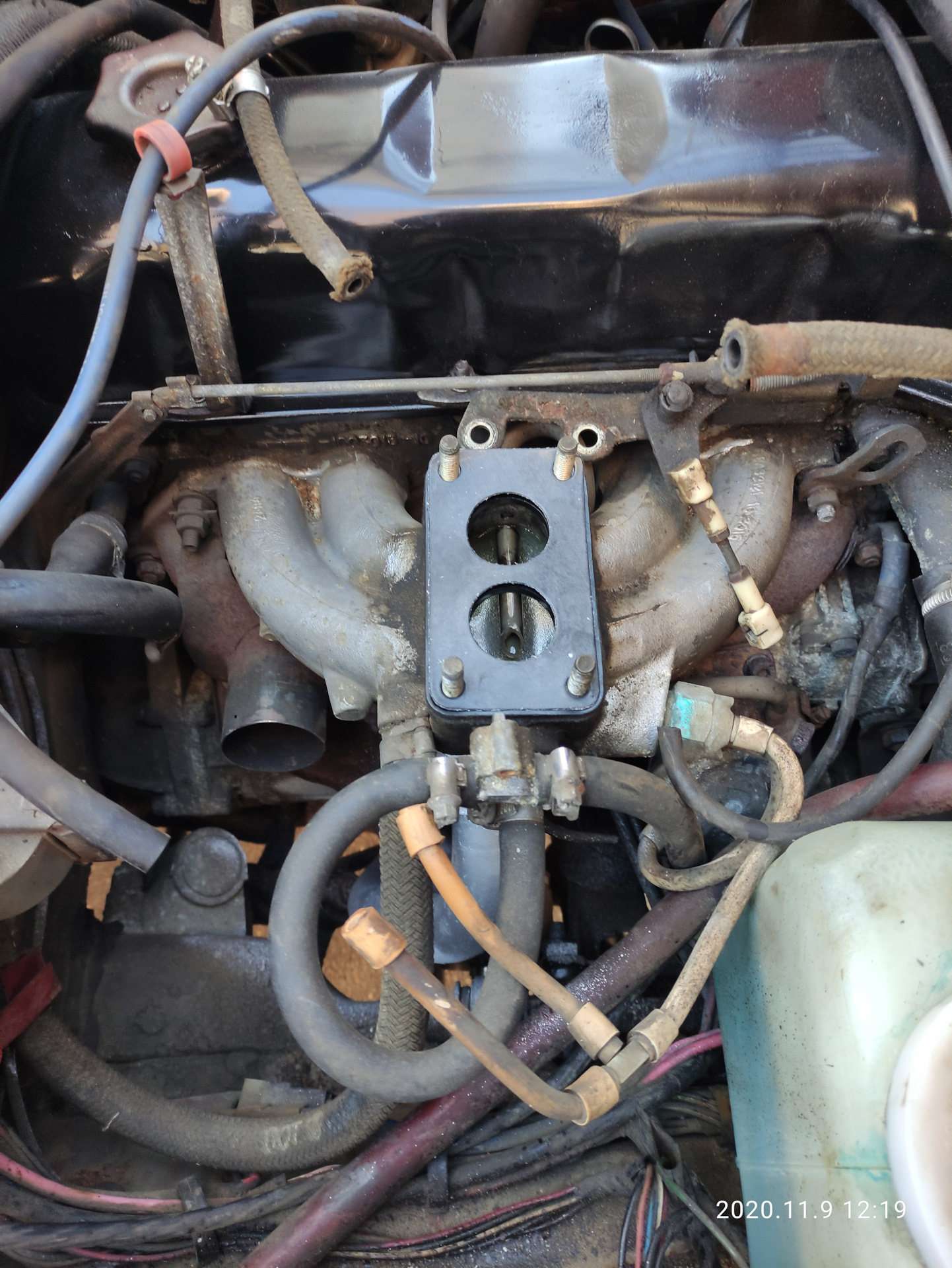 04.11.2020 подогрев карбюратора — Lada 4x4 3D, 1,6 л, 1993 года ...