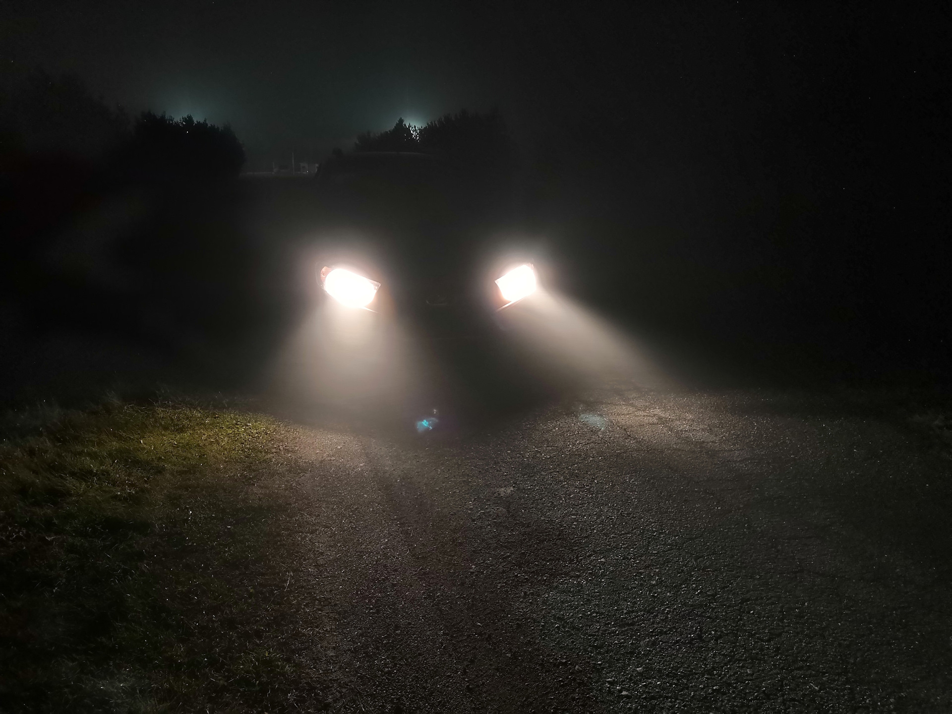 Far light. Свет фар в тумане. Противотуманки в туман. Свет фар ночью. Свет фар на дороге.