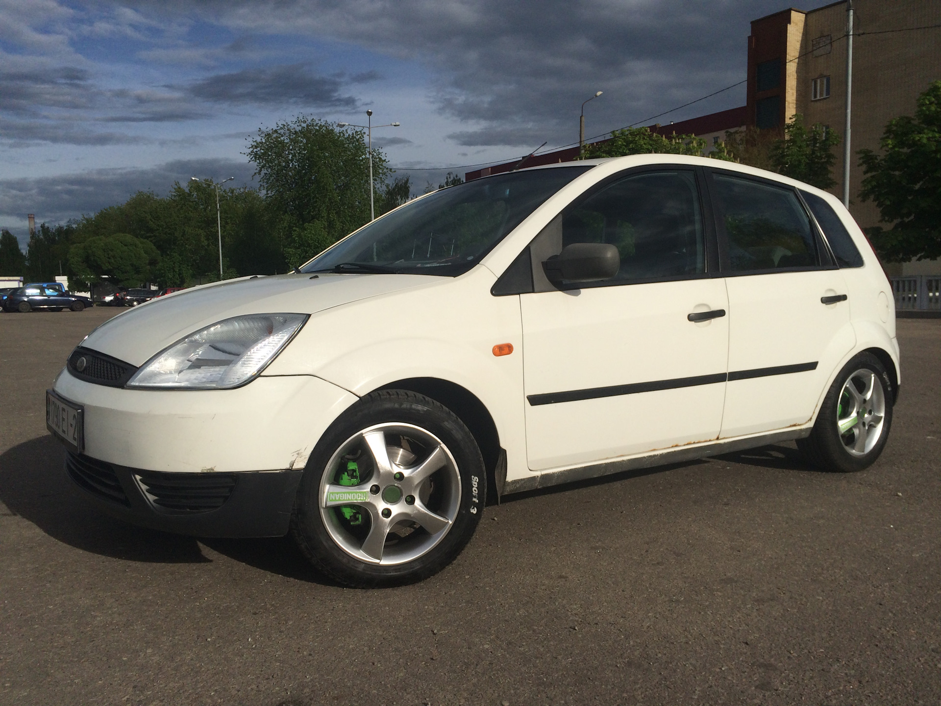 Диски — Ford Fiesta (Mk V), 1,4 л, 2007 года | колёсные диски | DRIVE2