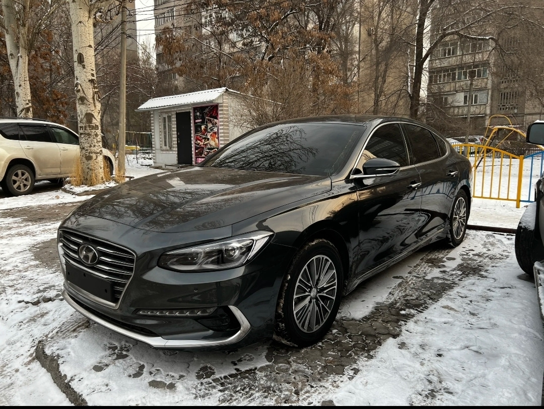 8600 км знакомства! — Hyundai Grandeur (6G), 2,4 л, 2018 года | покупка  машины | DRIVE2