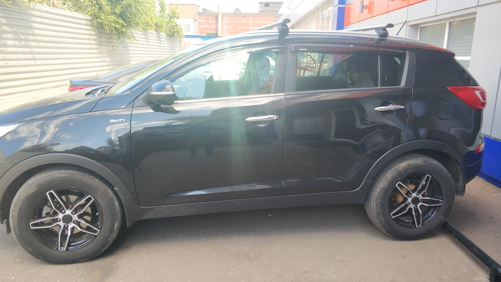 Размерность резины — KIA Sportage (3G), 2 л, 2010 года | шины | DRIVE2