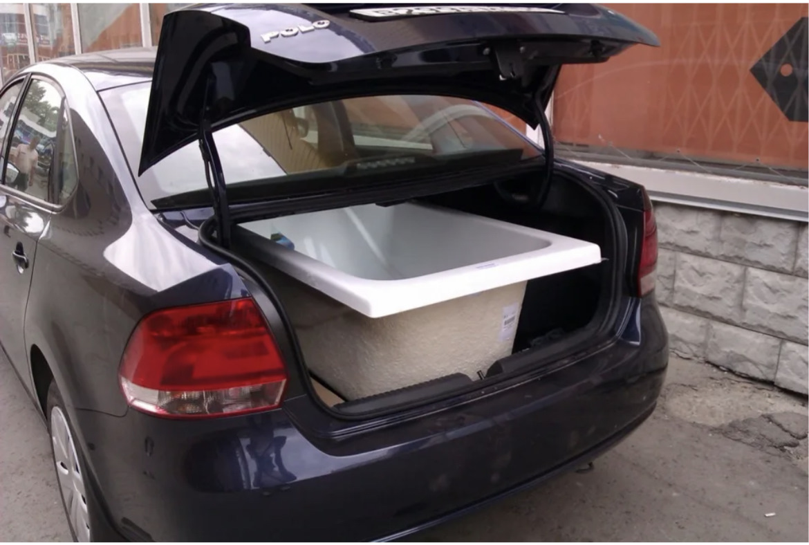 влезет ли ванна