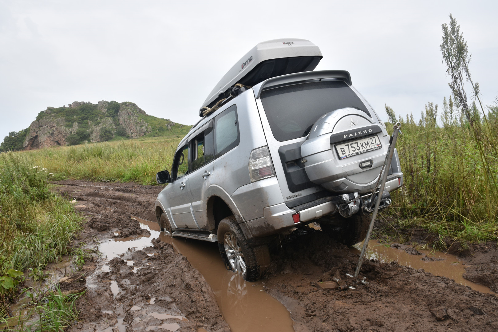 Еще про хайджек лайт .Опускаем. — Mitsubishi Pajero (4G), 3 л, 2011 года |  аксессуары | DRIVE2