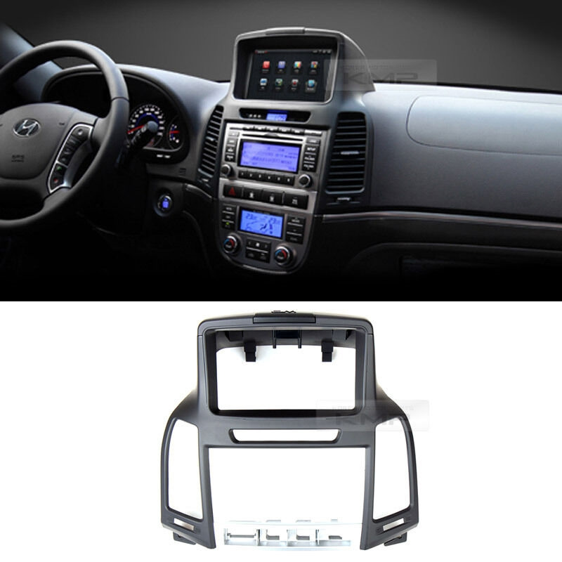 Дисплей hyundai. Hyundai Santa Fe cm рамка 2din. Монитор для Санта Фе 2. GPS 7