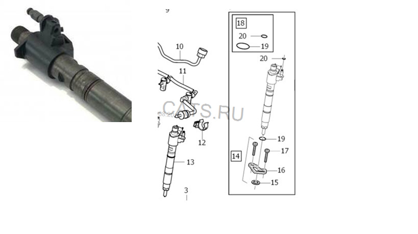 ⚜ Снятие и чистка дизельных форсунок 🛠 — Opel Vectra C, 1,9 л, 2004 ...