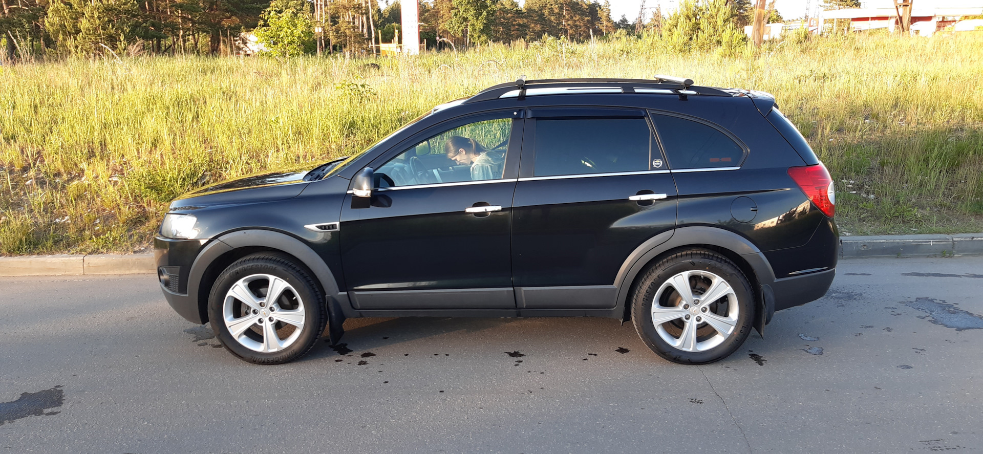 Переобувка — Chevrolet Captiva (1G), 2,4 л, 2008 года | колёсные диски |  DRIVE2