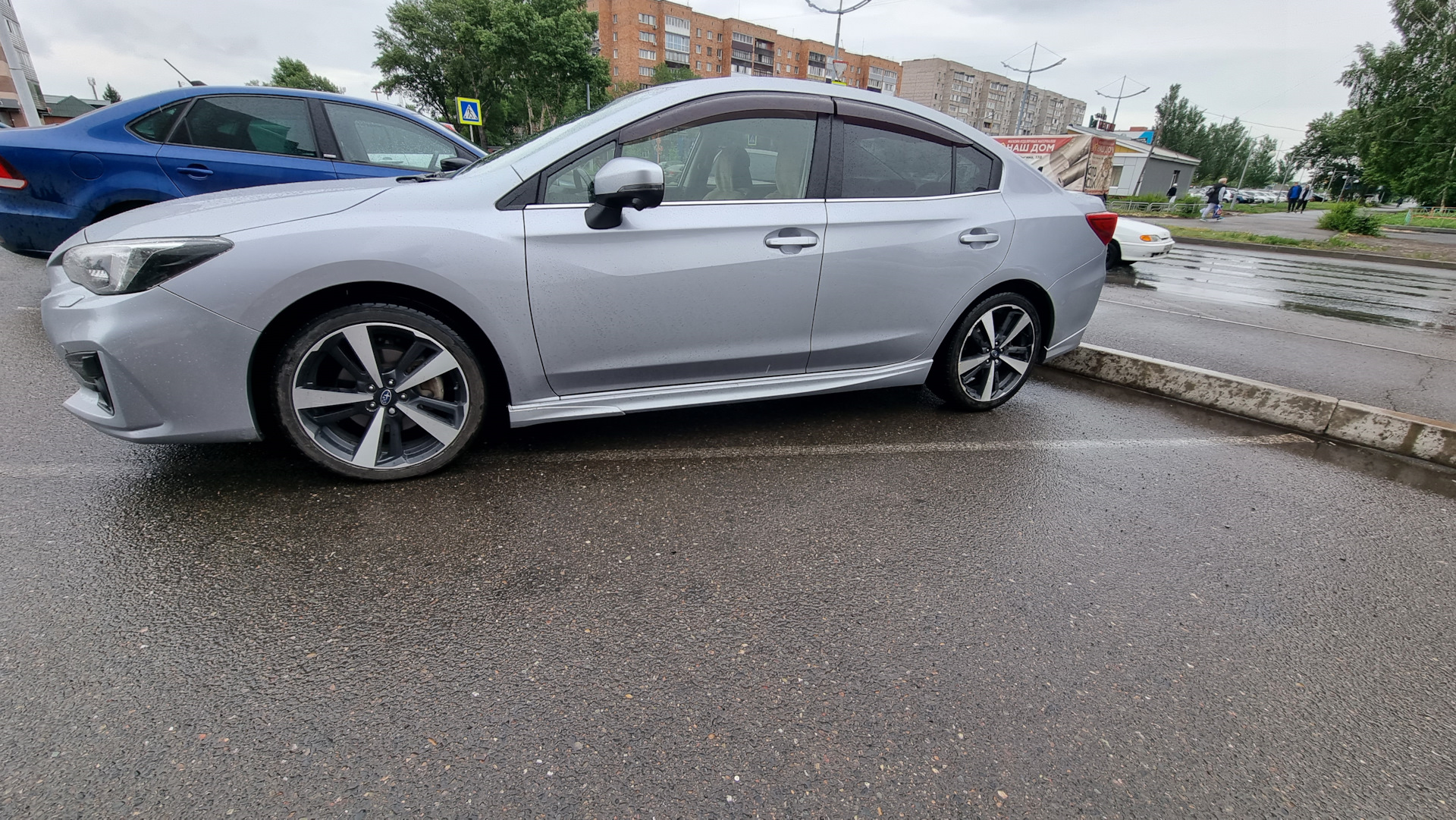 Диски — Subaru Impreza (GK GT), 1,6 л, 2019 года | колёсные диски | DRIVE2