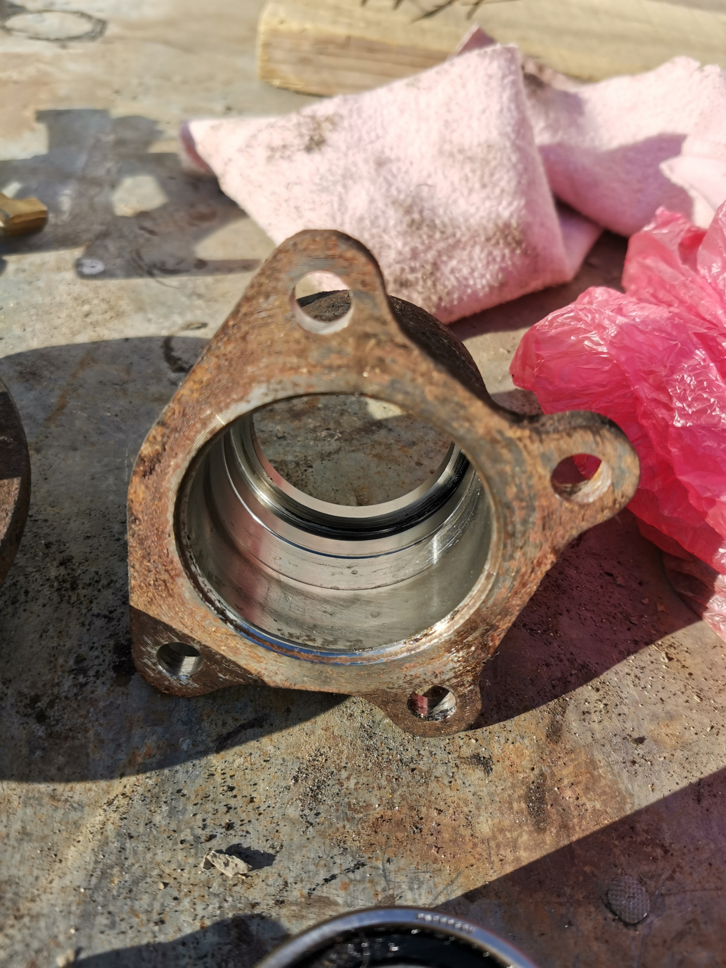 Переделка задней ступицы — Toyota Camry (V30), 1,8 л, 1994 года ...