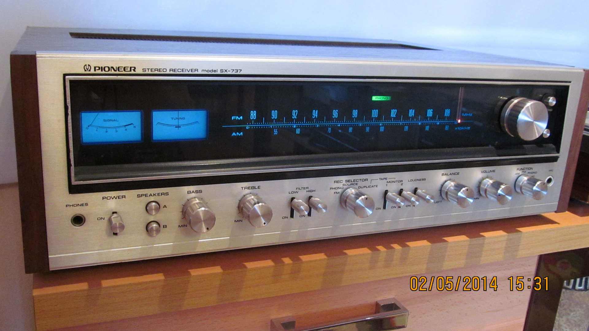 1974 Pioneer SX-434 Stereo Receiver — Сообщество «Клуб Почитателей