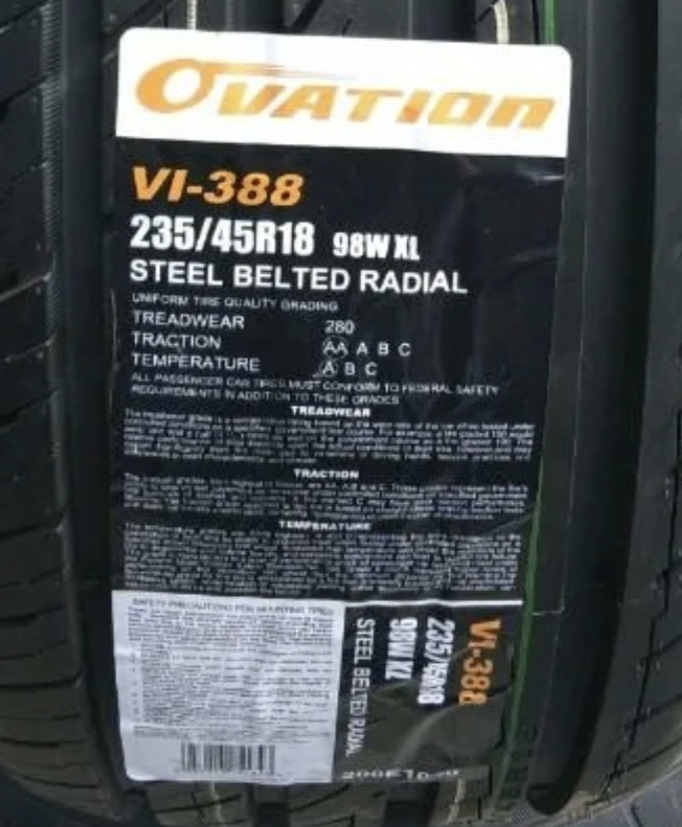 Шины. Зима. OVATION Ecovision W686 235/45 R18 98H XL. Ч.1. — KIA Soul ...