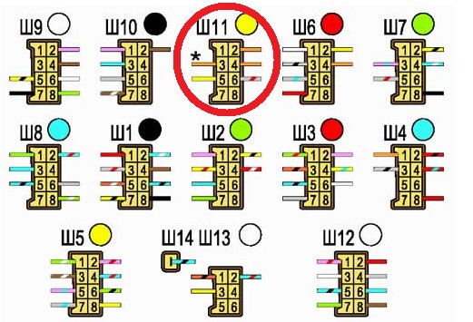 схема подключения блока предохранителей ваз 2106