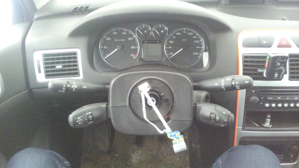 Еще раз разобрал подрулевой — Peugeot 307 SW, 1,6 л, 2004 года ...