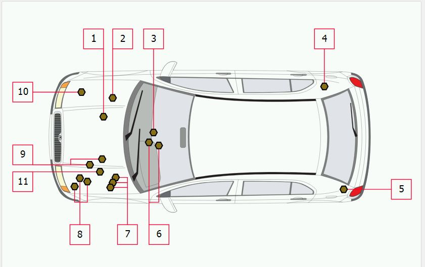Skoda fabia 2 схема. Точки массы Шкода Фабия 1. Точки массы на Шкода Фабия 2. Точки массы Шкода Фабия 1 поколения.