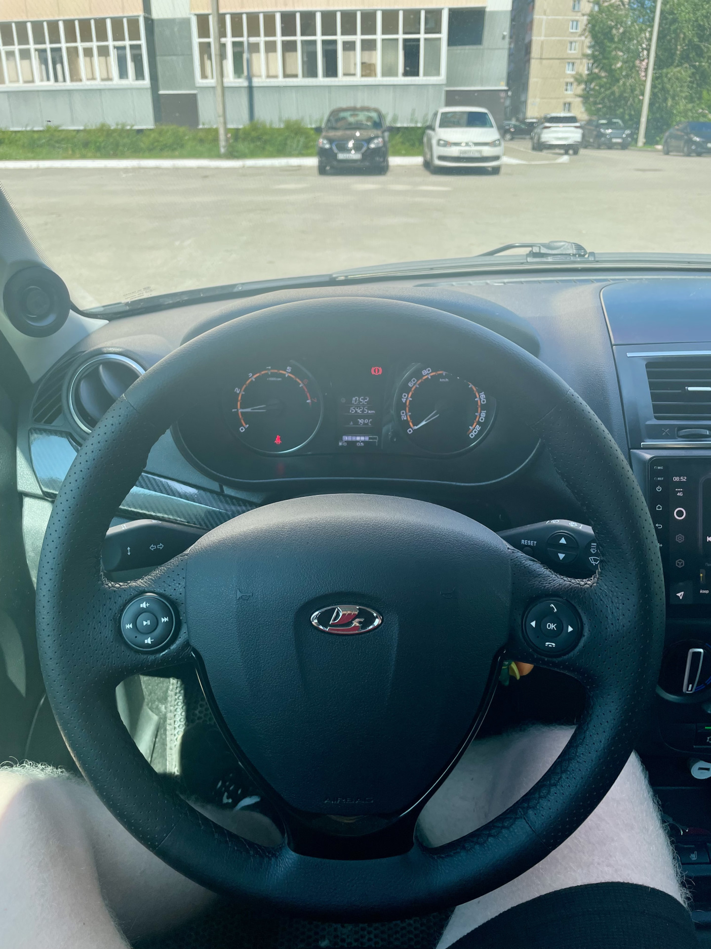 Беспроводные кнопки на руль (Мультируль) — Lada Гранта (2G) FL, 1,6 л ...