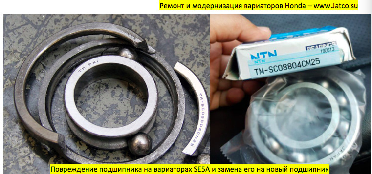 Подшипник вариатора хонда Подшипник вариатора хонда