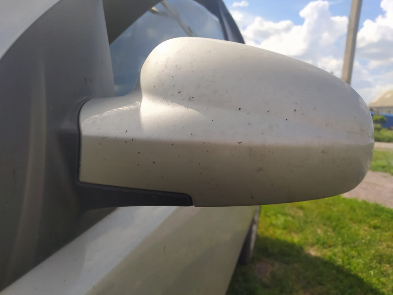 Зеркало заднего вида — Chevrolet Aveo 5-door (1G), 1,2 л, 2007 года ...