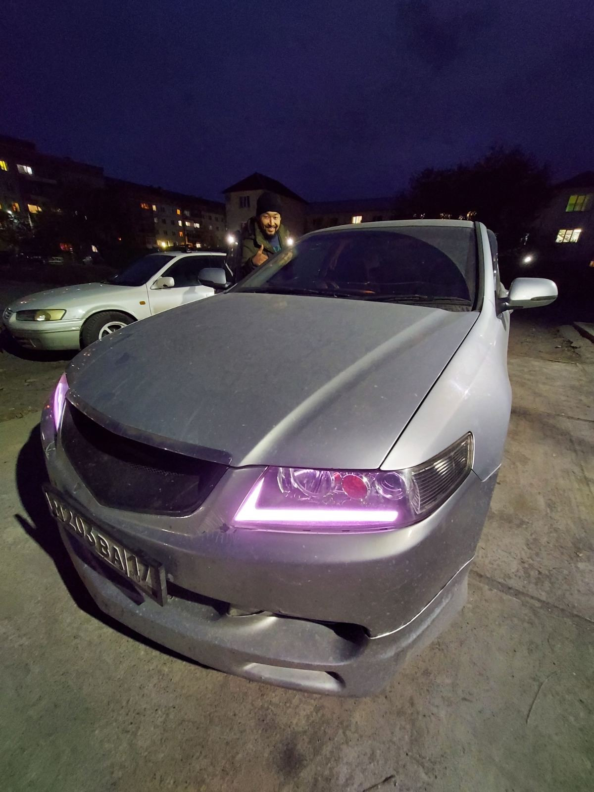 Диод оранжевый в габарит — Honda Accord (7G), 2,4 л, 2004 года ...