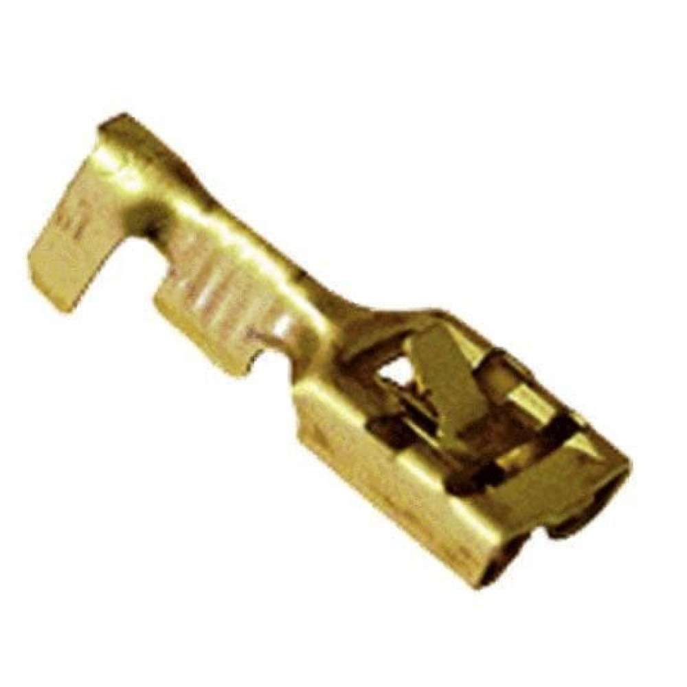 Клемма 6.3 мм. Клемма гнездовая 6.3 LR 605. Клемма 6,3 гнездовая Cargen (100шт). Клемма (гнездо) 6,3мм, неизол.601с замком. Клемма неизолированная латунная м4.