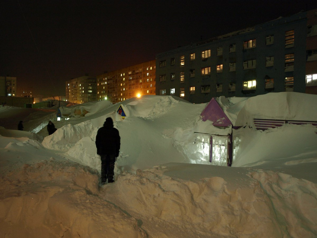 Норильск зимой фото