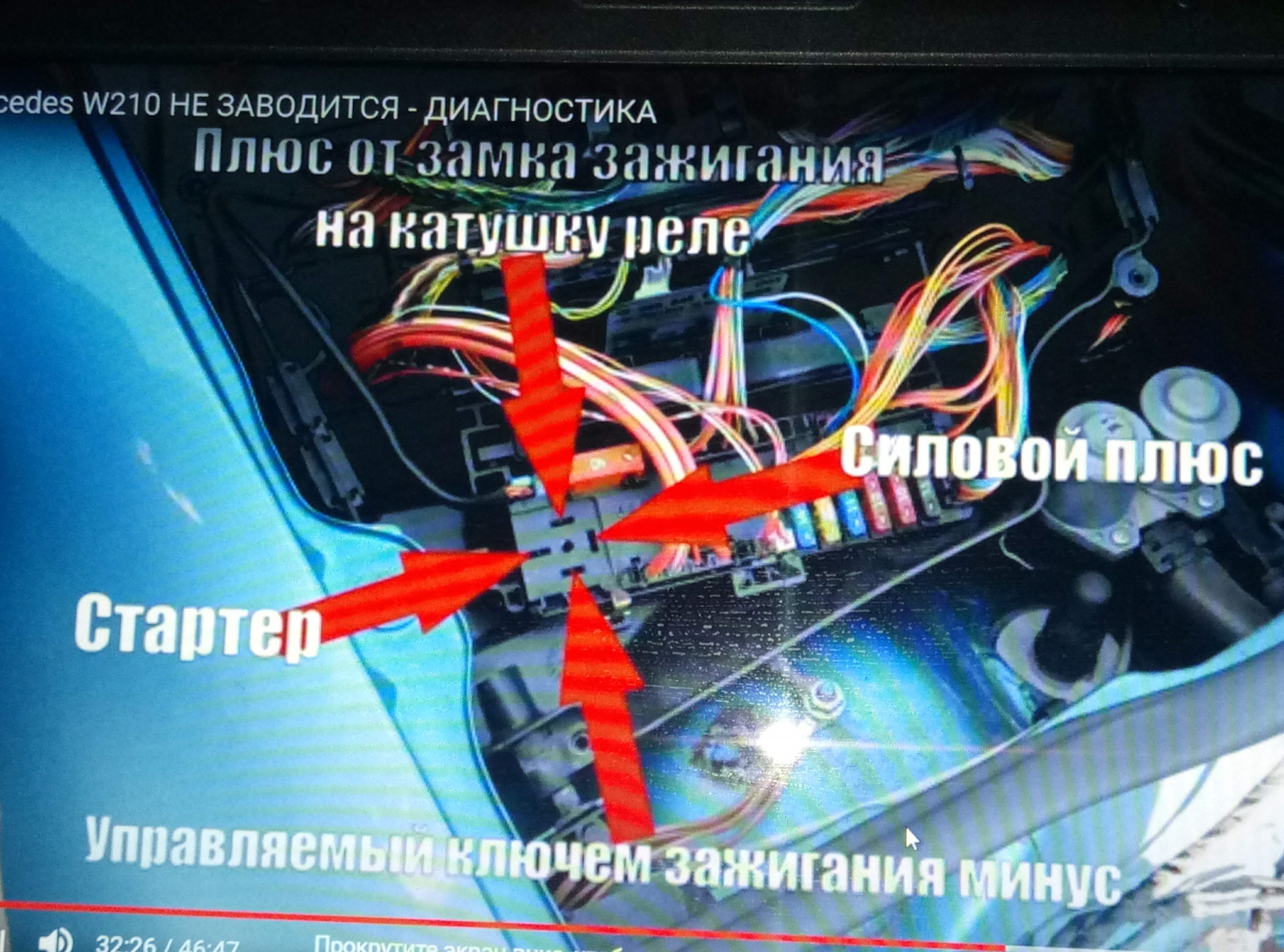 Не заводится — Mercedes-Benz E-class (W210), 2,2 л, 1998 года | другое ...