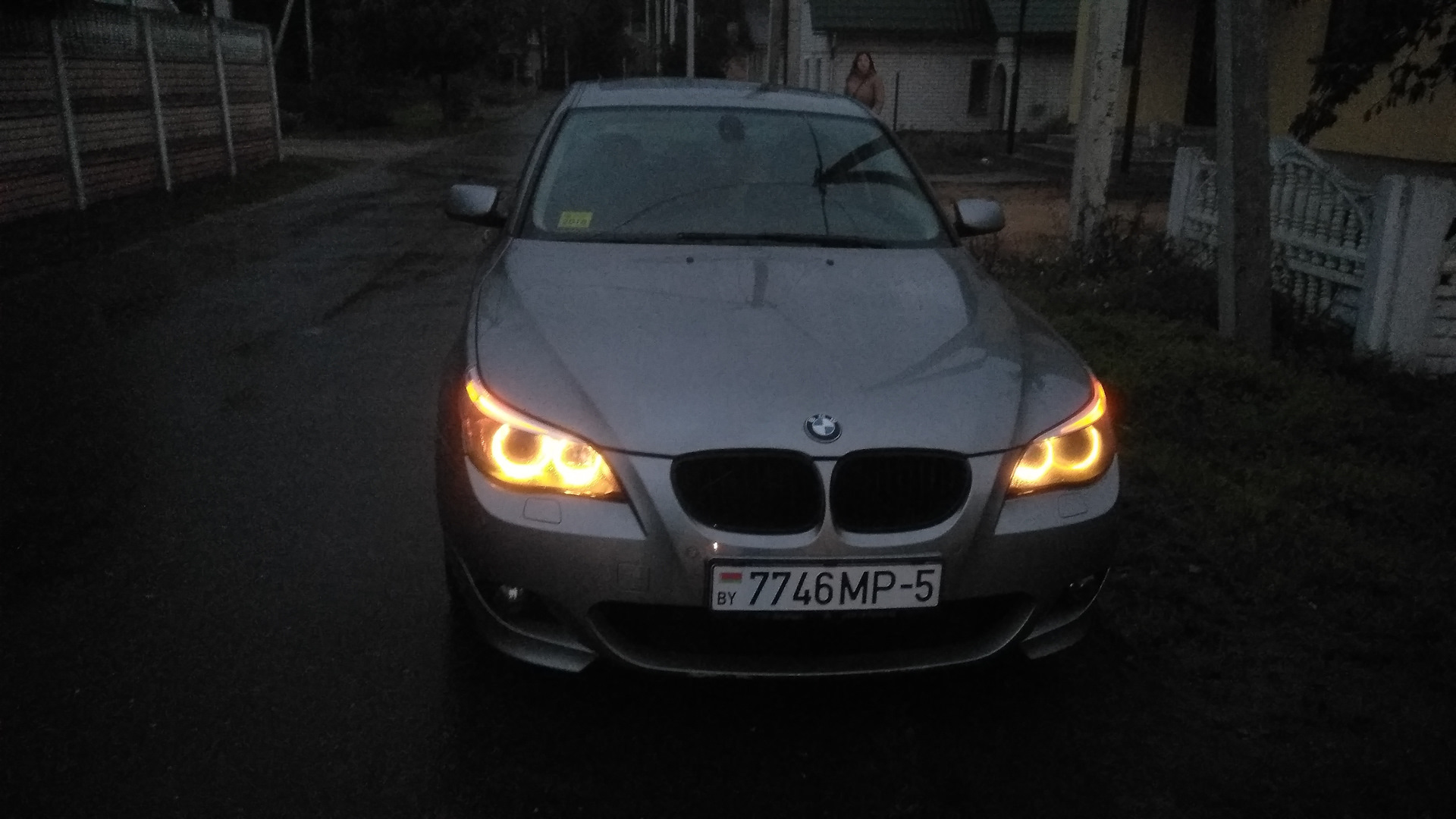 BMW е60 глазки