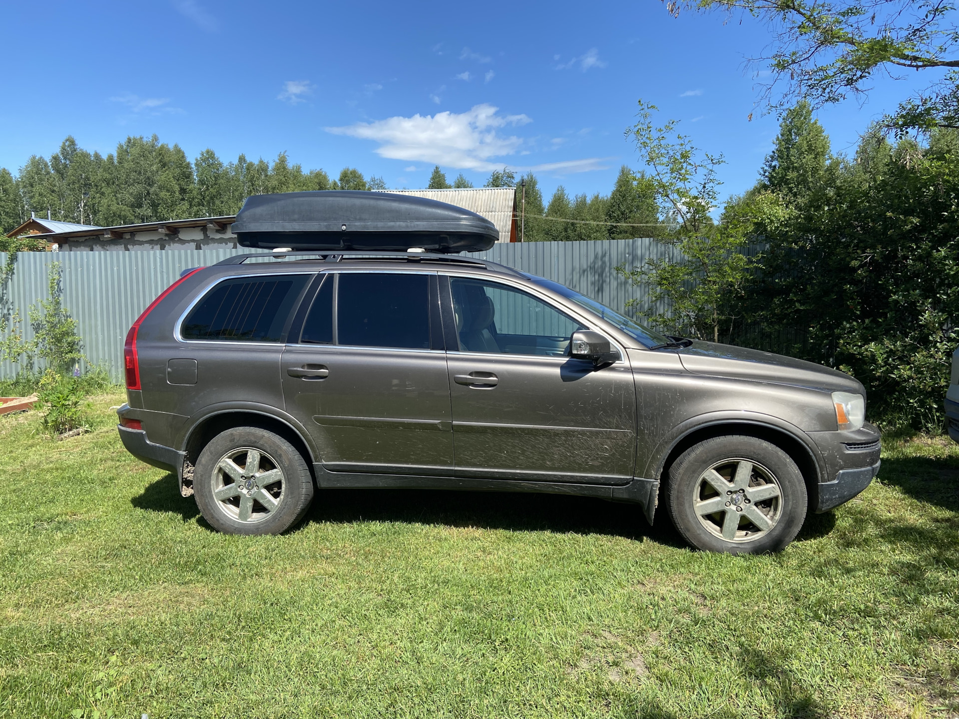 Прошу совета по выбору автобокса на крышу авто. — Volvo XC90 (1G), 2,5 л,  2012 года | аксессуары | DRIVE2