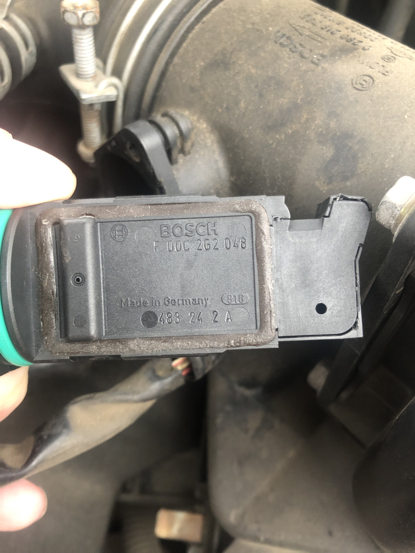 Замена ДМРВ от Opel Signum1 Z32SE (3.2) — Nissan Primera (P12), 2 л ...