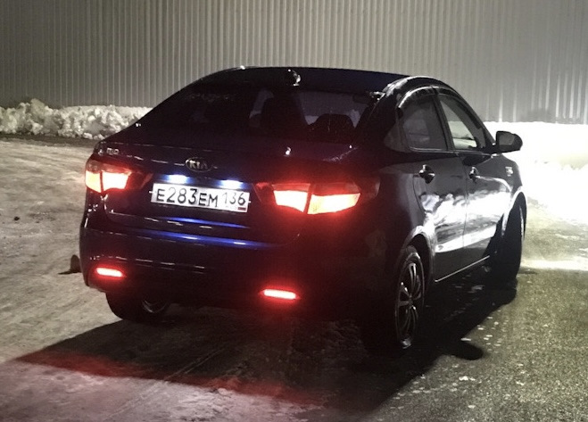 Повторители стоп-сигналов, габаритов вместо катафотов заднего бампера ...