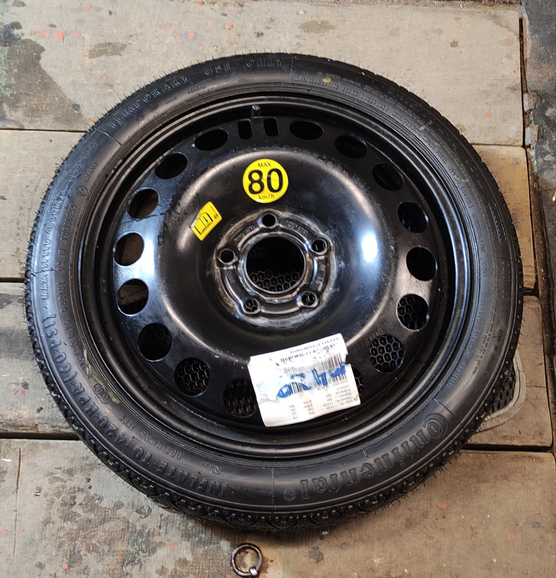 Опель Астра H 2014 нестандартный размер резины. — Opel Astra H, 1,6 л ...