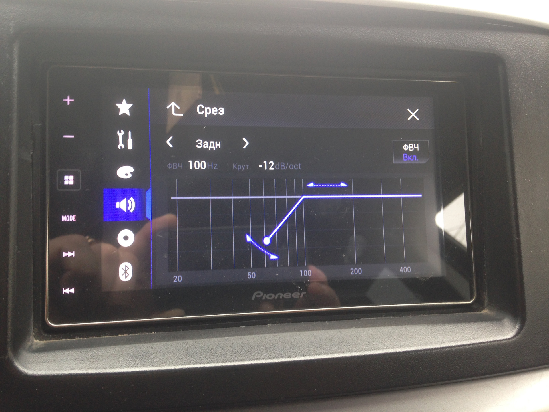 Настройка эквалайзера pioneer. Pioneer SPH 120. Pioneer SPH-da120 кроссовер. SPH-da240bt.