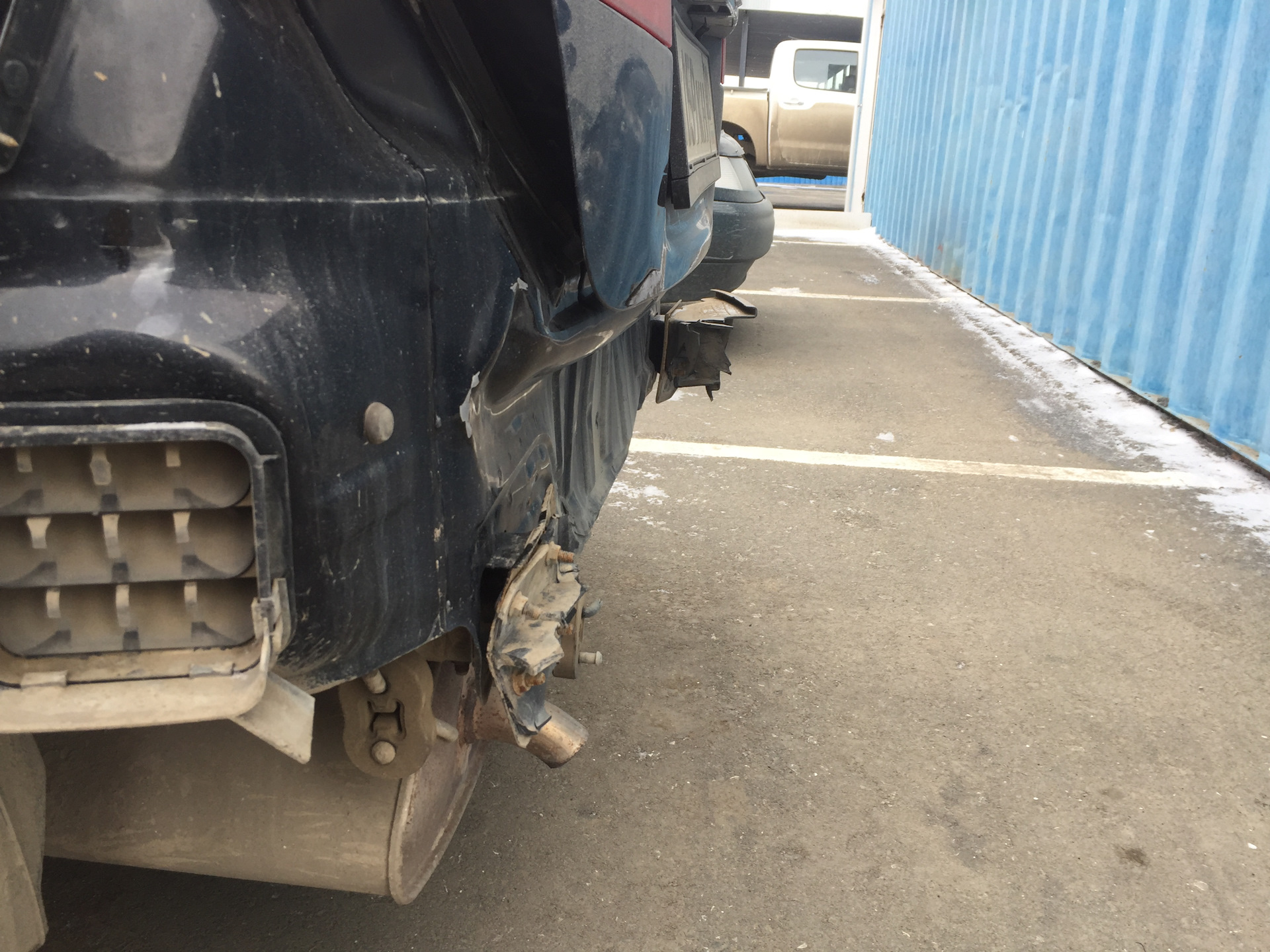 Кронштейн усилителя заднего бампера лачетти хэтчбек левый — Chevrolet ...