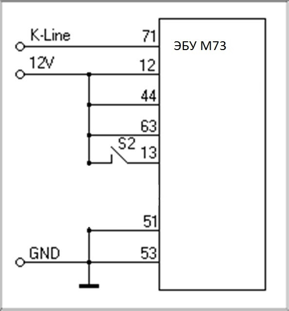 М73 подключение на столе