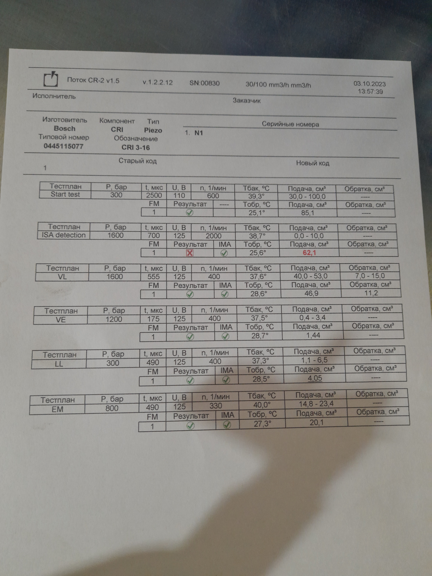 Диагностика форсунок БМВ Х5 е70 3.0d M57n2 часть 2 — BMW X5 (E70), 3 л ...