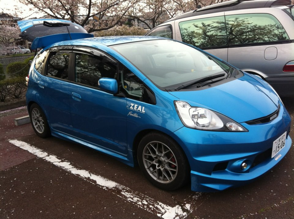 Honda Jazz 2002 stance