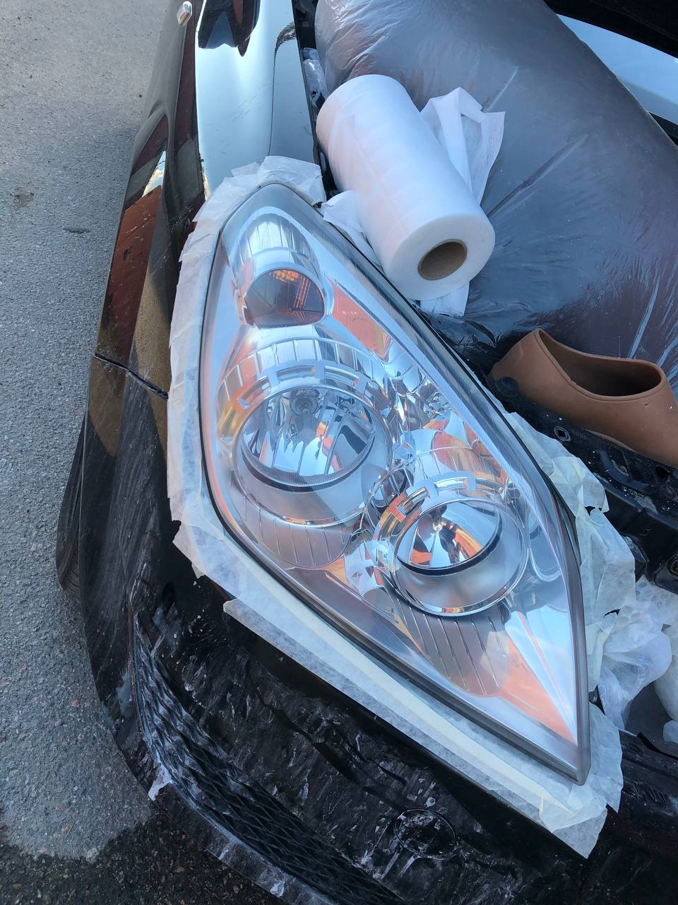 Полировка фар пастой — Opel Astra H, 1,6 л, 2008 года | мойка | DRIVE2