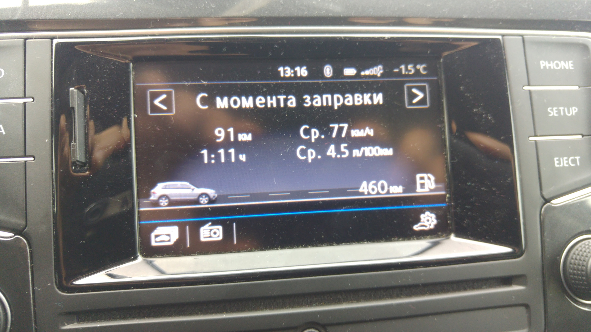 Расход — Volkswagen Tiguan (2G), 2 л, 2017 года | наблюдение | DRIVE2