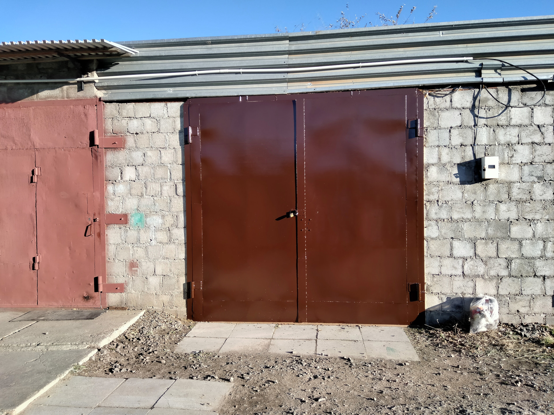 Покраска ворот. — Сообщество «Гараж Мечты» на DRIVE2