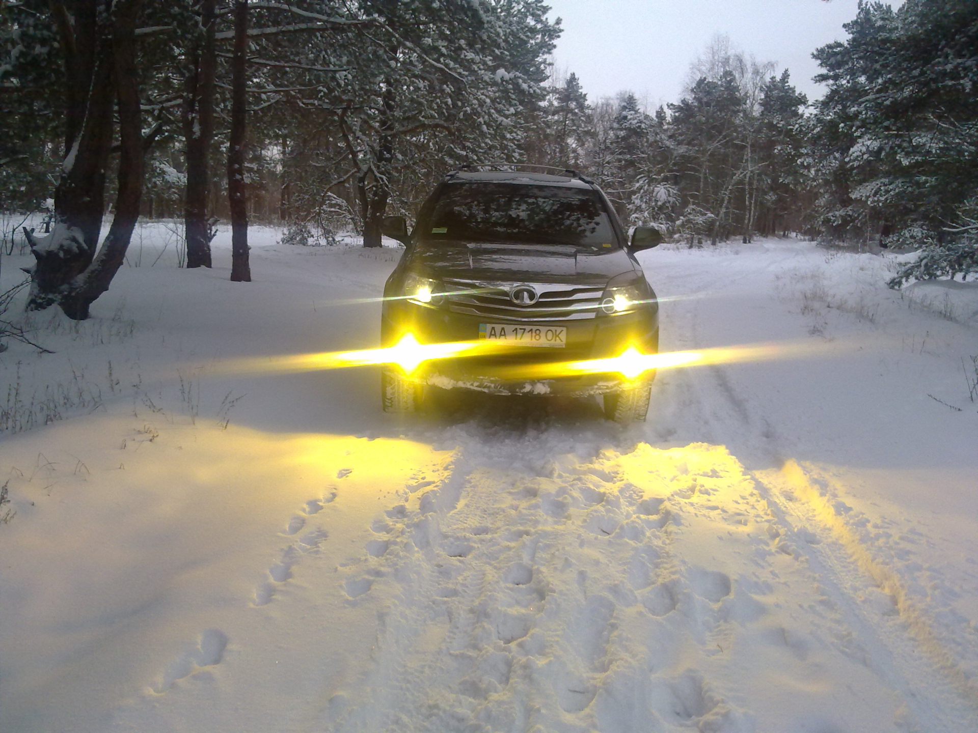 Дорога Радужный ХМАО — Тюмень. — Great Wall Hover, 2 л, 2012 года ...