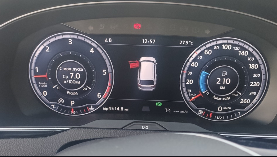 Замена приборной панели на цифровую — Volkswagen Passat B8, 1,8 л, 2018 ...