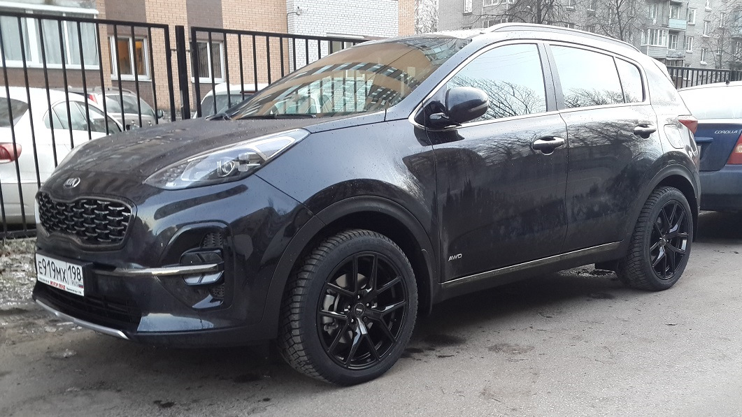 Размер диска спортейдж 4. Спортейдж 4 r19. Sportage 4 r19.