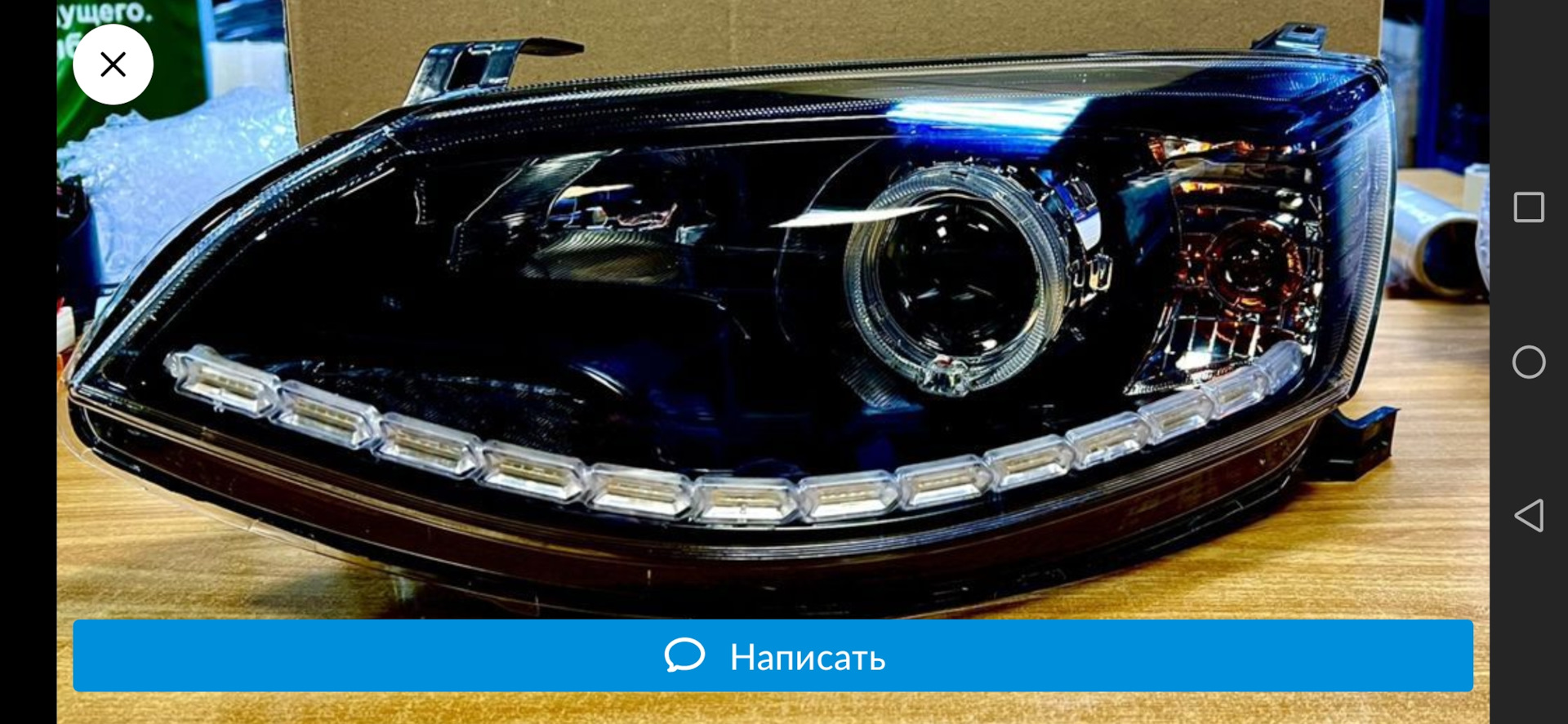 Почти законный LED, маркировка фар — Chevrolet Aveo 5-door (1G), 1,4 л,  2006 года | нарушение ПДД | DRIVE2