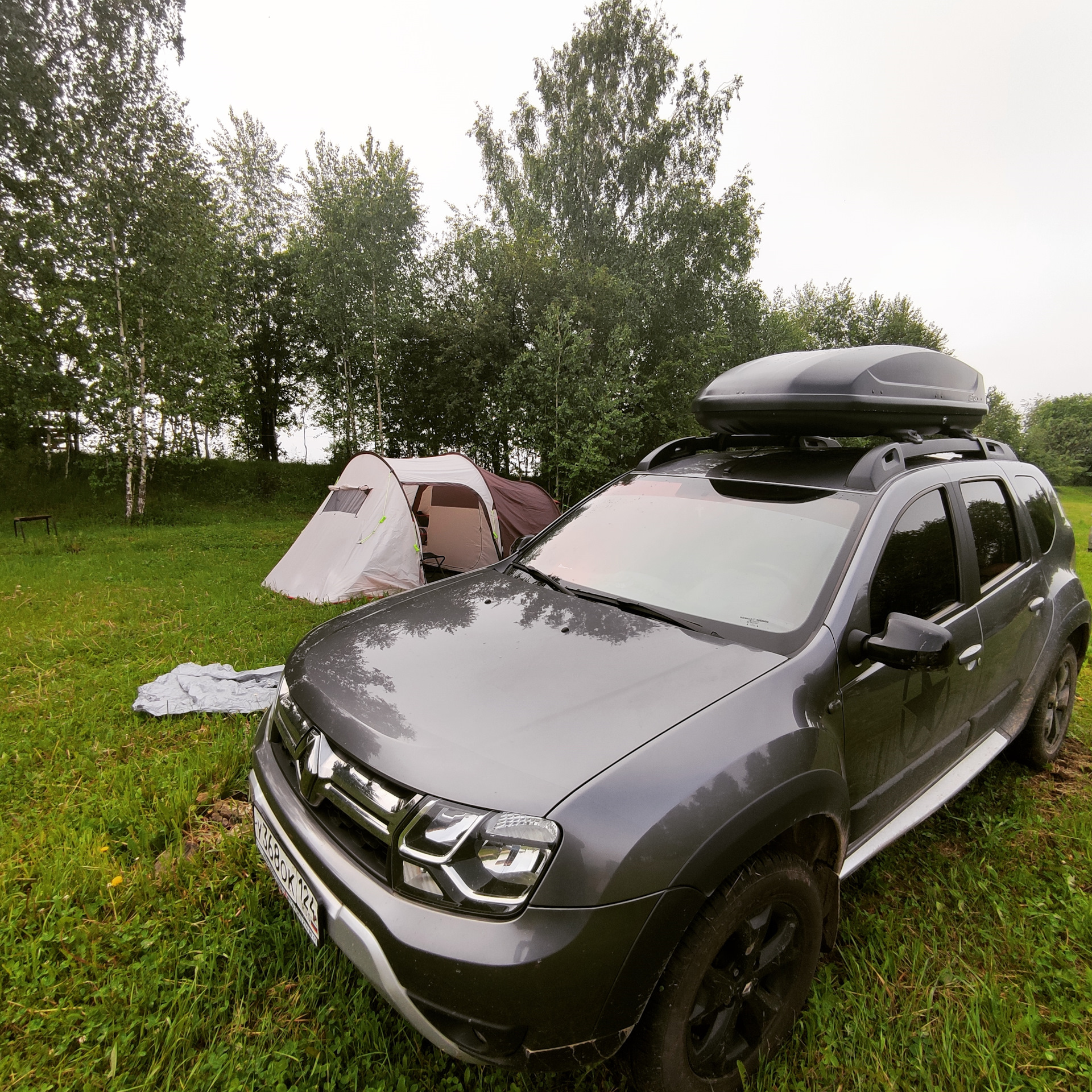 Обтекатель на багажник Фейринг — Renault Duster (1G), 2 л, 2017 года ...
