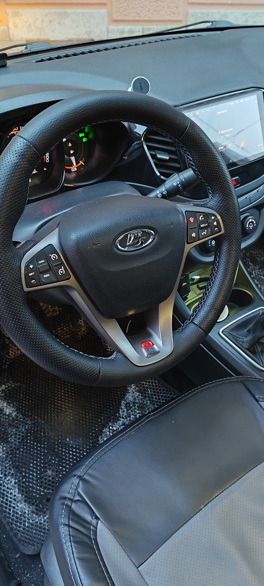Анатомический руль с обогревом 3.0 PRO — Lada Vesta (1G), 1,8 л, 2018 ...