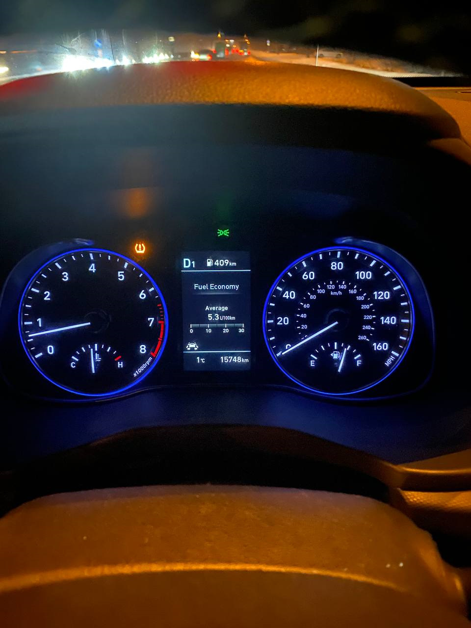 Расход топлива — Hyundai Kona, 1,6 л, 2019 года | заправка | DRIVE2