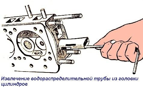 Как снять головку двигателя уаз 417