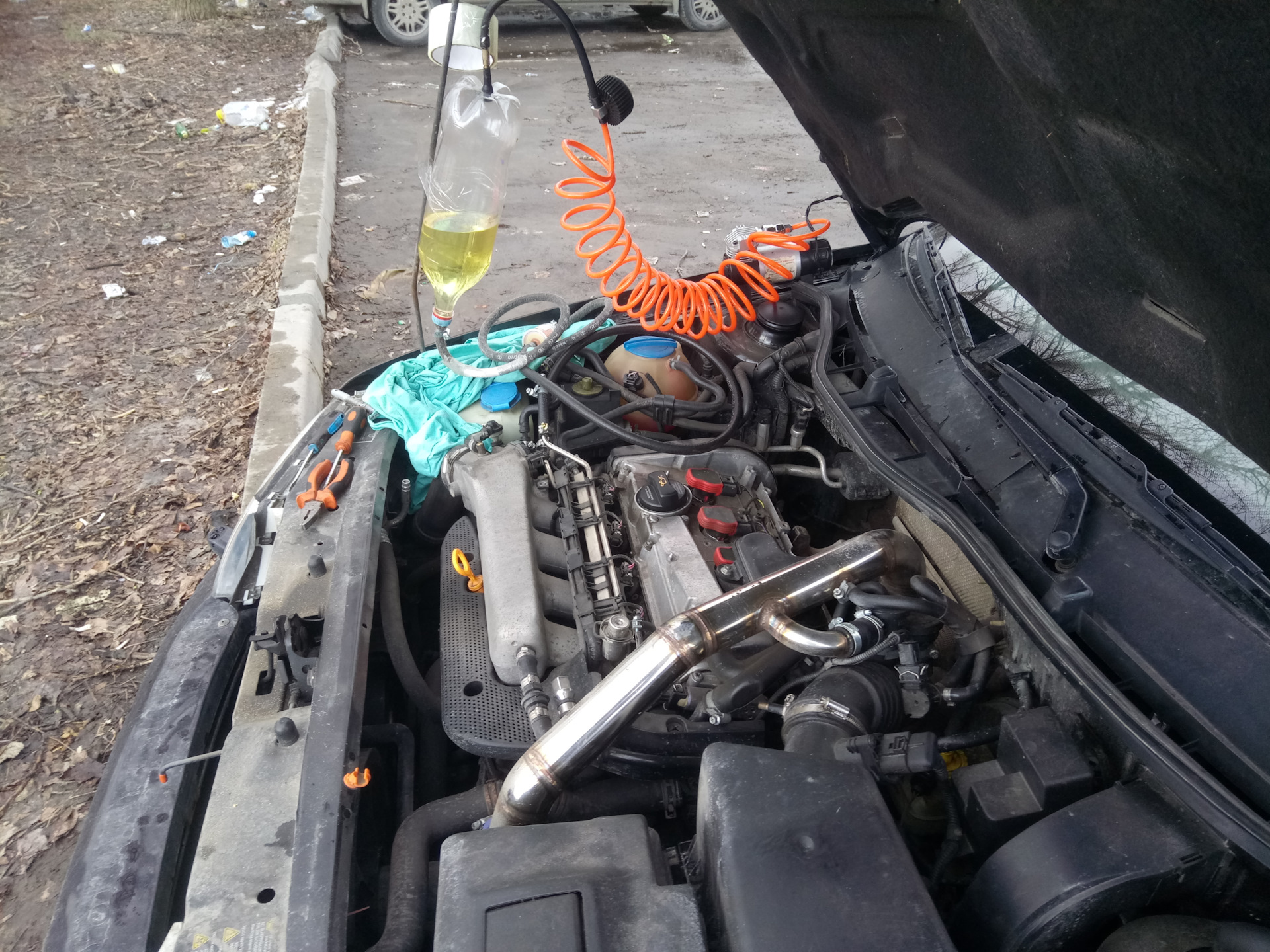 VW Polo 1.6 CFNA форсунок/инжектора — Промывка форсунок/инжектора на DRIVE2