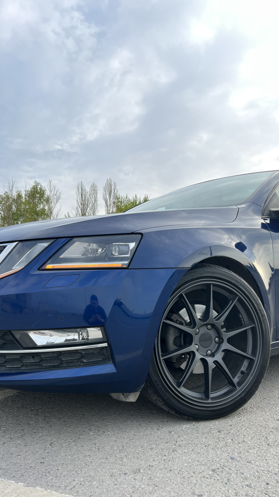 Черные легкие диски — Skoda Octavia A7 Mk3, 1,8 л, 2018 года | колёсные  диски | DRIVE2