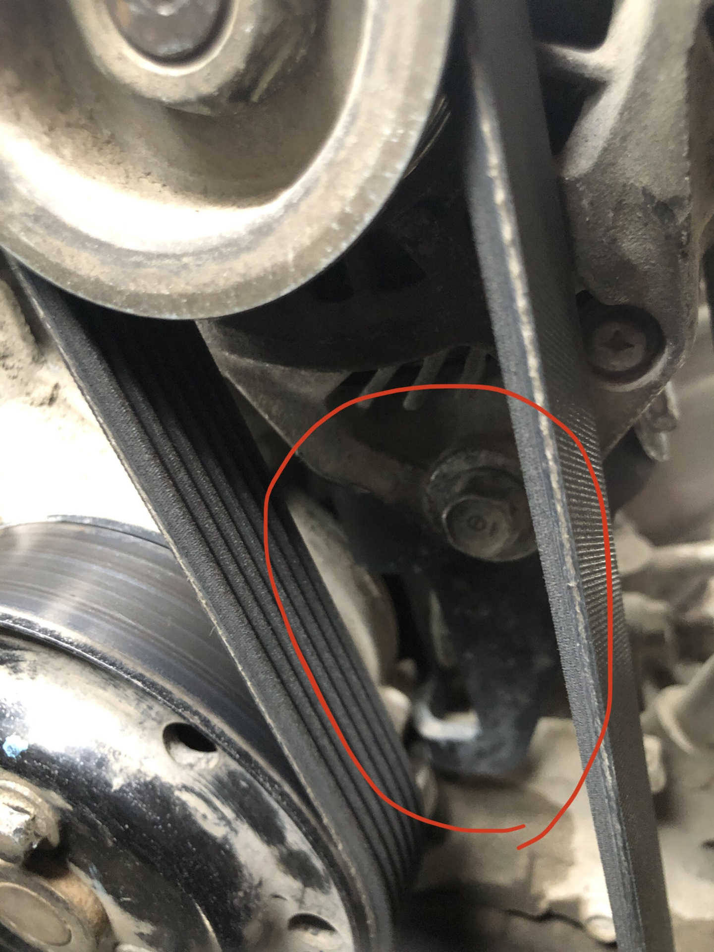 Лопнул ремень генератора — Honda Civic 4D (8G), 1,8 л, 2006 года ...