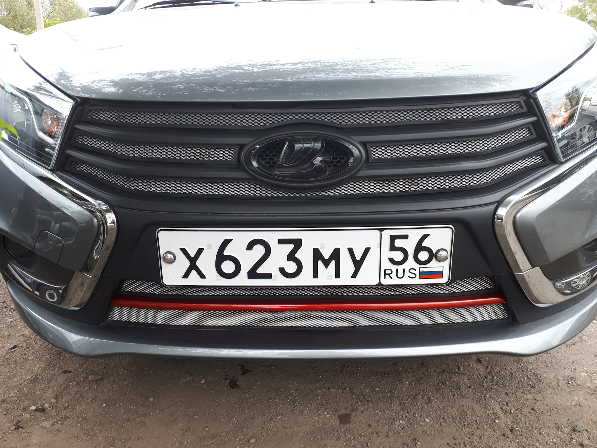 Шильдик спорт на решетку — Lada Vesta, 1,6 л, 2018 года | тюнинг | DRIVE2