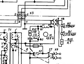 Схема маяк 203 стерео магнитофона